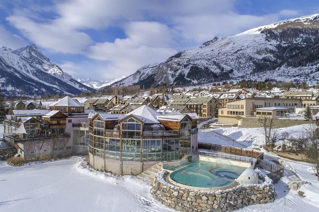 Les Du Monetier: Charming Prestige In Village Heart Apartment *
