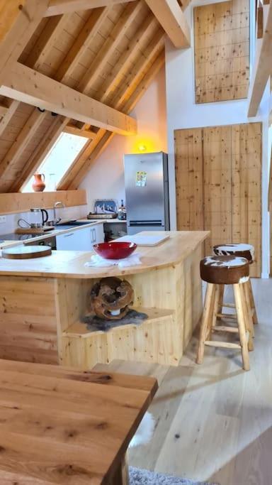 Apartment Les Du Monetier: Charming Prestige In Village Heart *
